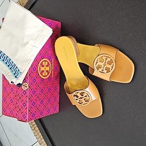 NWT Tory Burch Bombay Miller Sandel Slide 8.5